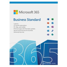 Microsoft 365 Business Standard 1 Year 1 User - Retail Boxed KLQ-00650
