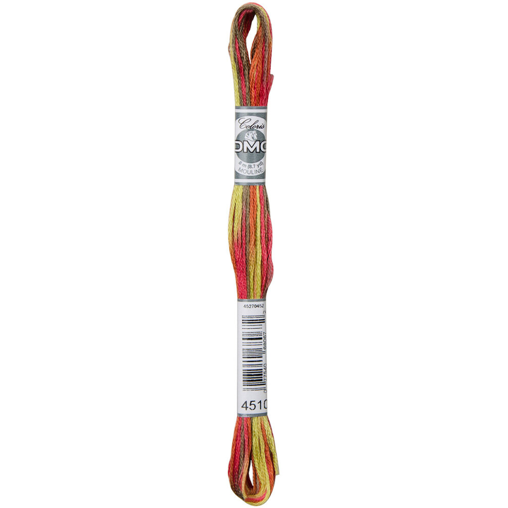 DMC Coloris 6-Strand Embroidery Cotton Floss 8.7yd-Maple -517-4510