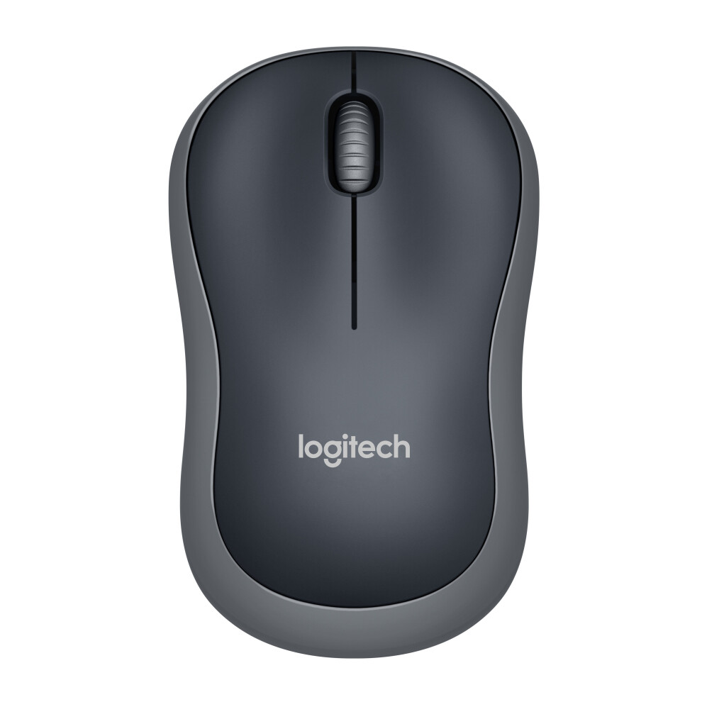 Logitech M185 Wireless Optical Mouse 2.4Ghz 1000 Dpi - Grey