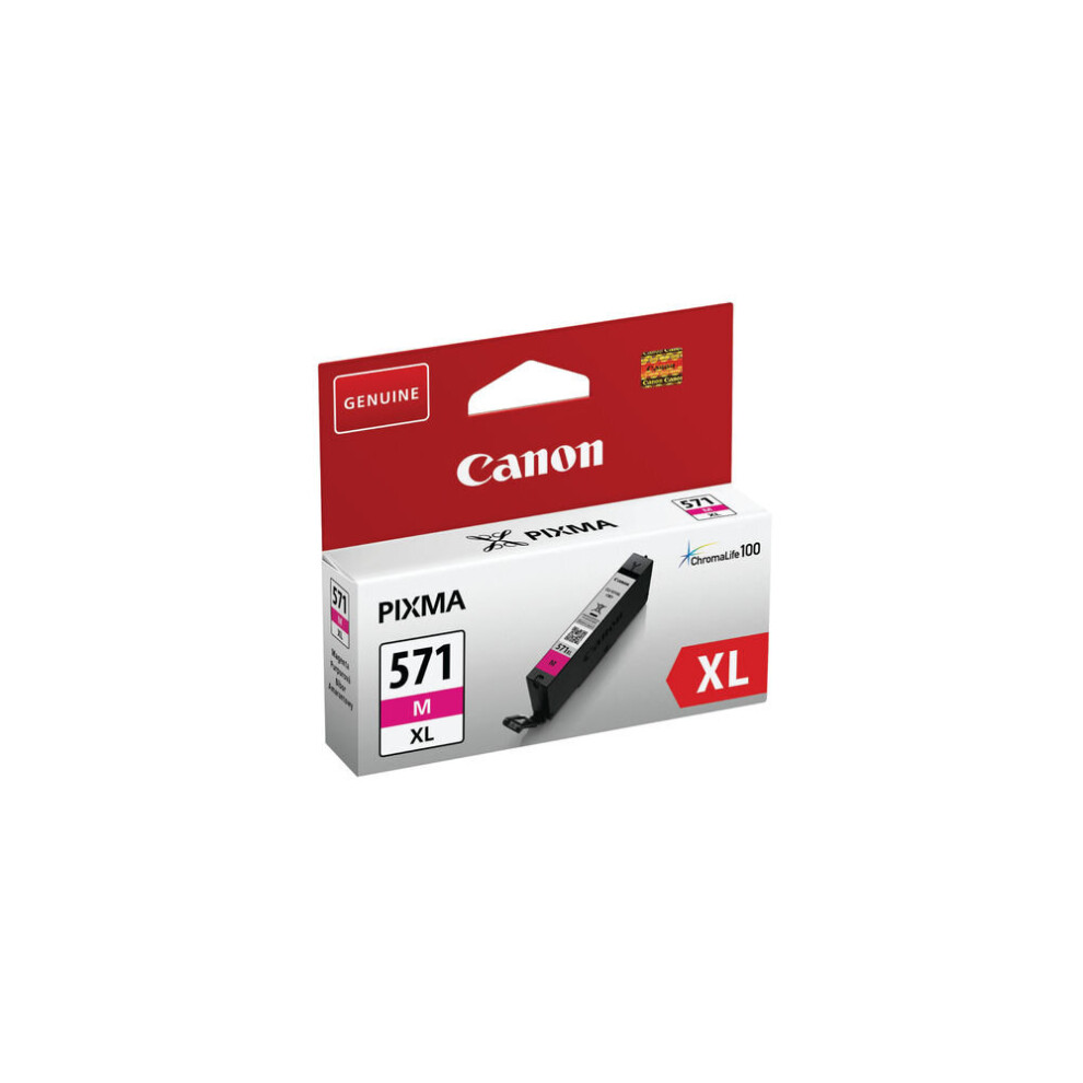 Canon CLI-571MXL Magenta High Capacity Ink Cartridge 0333C001 CO03287