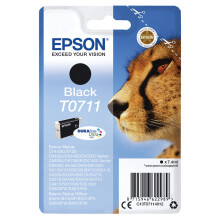 Epson T0711 Black Inkjet Cartridge C13T07114012 EP62298