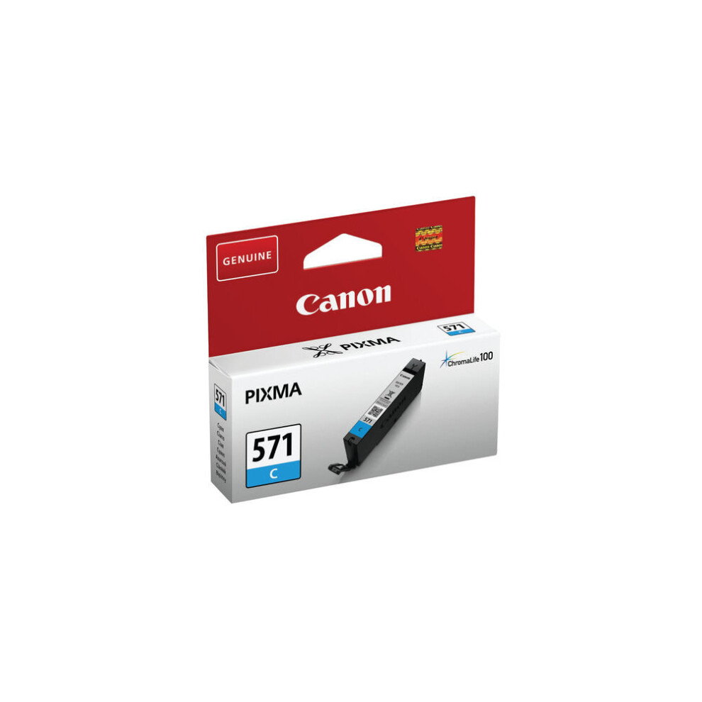 Canon CLI-571C Cyan Ink Cartridge 0386C001 CO03294