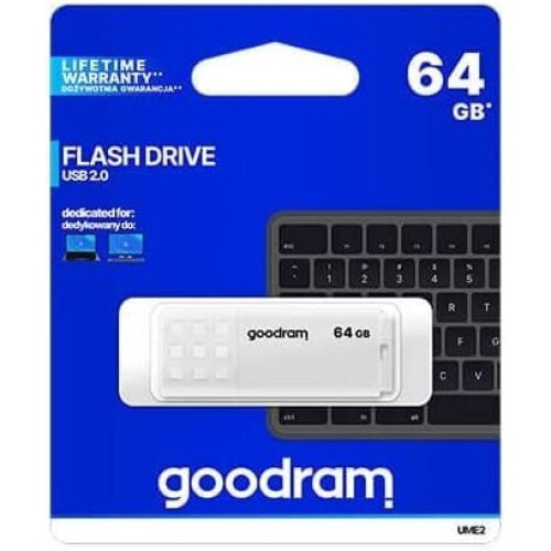 Goodram USB flash drive UME2 64 GB USB Type-A 2.0 White