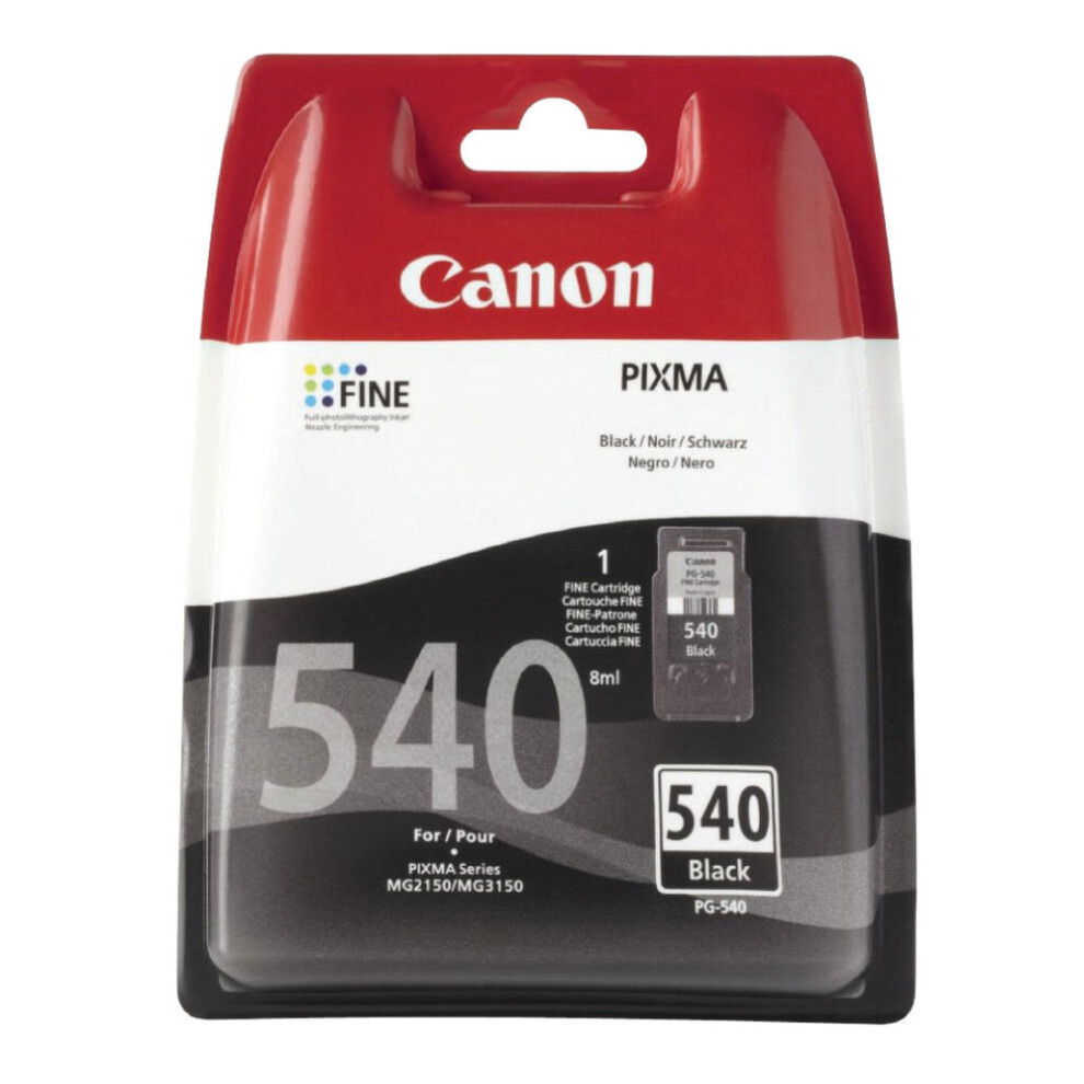 Canon PG-540 Black Ink Cartridge 5225B005 CO57253