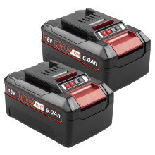 (2PC) 18V 6000mAh Battery Packs Compatible with Einhell Tools X-Change 4511396 4511437neu PXBP-600 PX-BAT52 Cordless Power Tools Battery