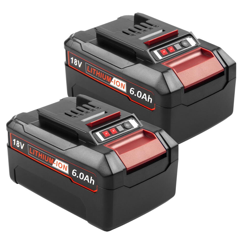 Photos - Power Tool Battery 18V 6000mAh Battery Packs Compatible with Einhell Tools X-Change 4511396 4511437neu PXBP-600 PX-BAT52 Cordless Power T(2PC)