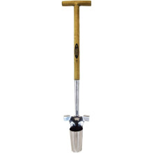 Spear and Jackson 4813BP Traditional Stainless Long Handle Bulb Planter, Brown And Silver, 90.0 mm*1000.0 mm*200.0 mm