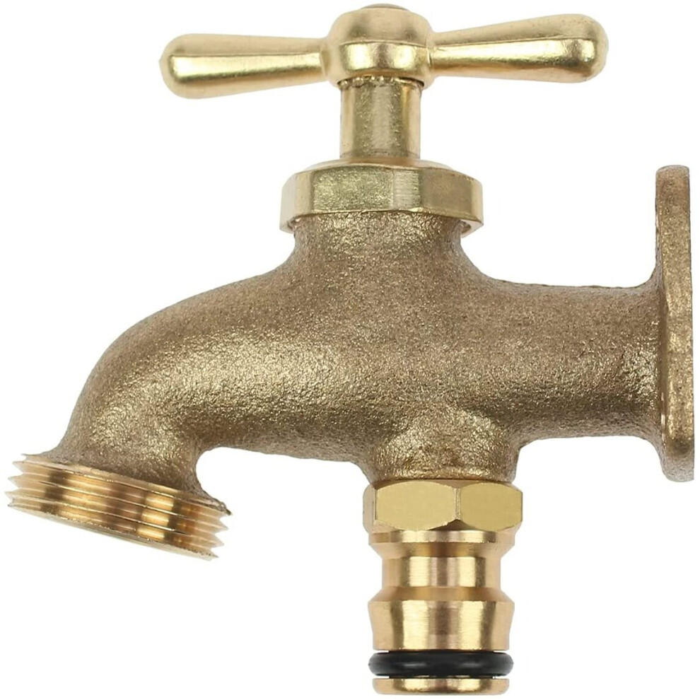 Darlac Brass Take Anywhere Outdoor Tap Garden Watering Irrigation Hose End