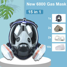 6800 Spray Painting Mask 15in1 Full Face Chemical Gas Vapor Respirator