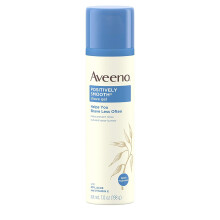 Gel à Raser Hydratant Aveeno Positively Smooth avec Soja, Aloe, et Vitamine E, Parfum Léger, Lot de