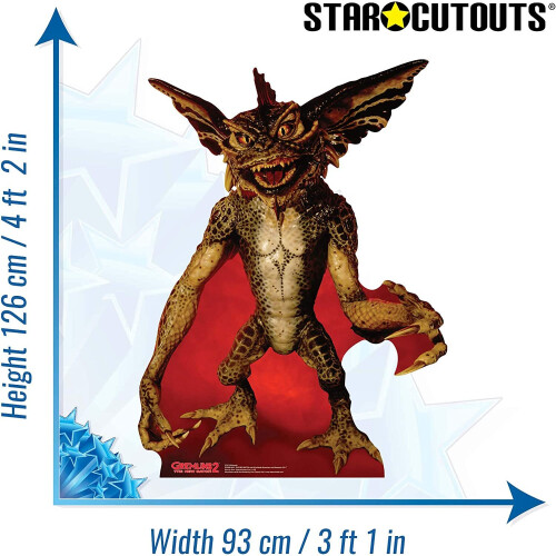 Warner Bros Mohawk Razor Sharp Gremlin Official Lifesize Cardboard Cutout 1