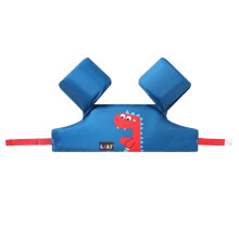 (Red Dinosaur) Kids Life Jacket Toddler Swim Arm Vest Cartoon Pattern Swimming Equipment