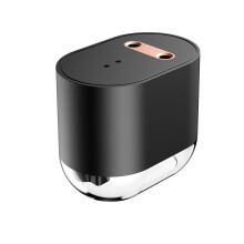 (Black) Intelligent Induction Sterilizer Double Sprayer Atomization Disnfection Free Punch Alcohol Spray