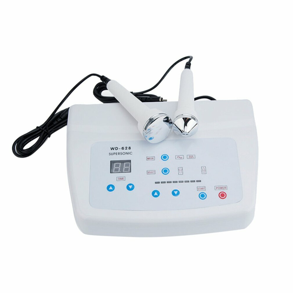 (EU Plug) Ultrasonic Beauty Equipment Facial Detoxification Wrinkle Whitening Skin Rejuvenation