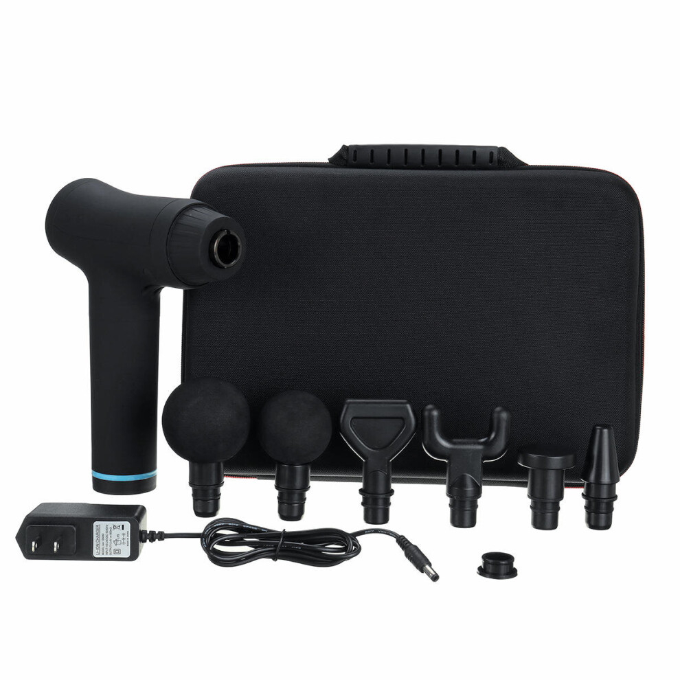 Greenzech (Black) Touch Display Percussion Massager Gun Muscle Tension Relief