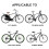 Lightweight Foldable Child Bicycle Seat 6
