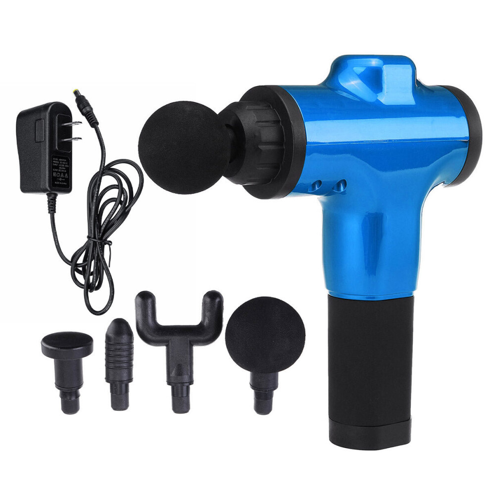 Greenzech (Blue, Us Plug) Muscle Massage Therapy Vibration G-Un