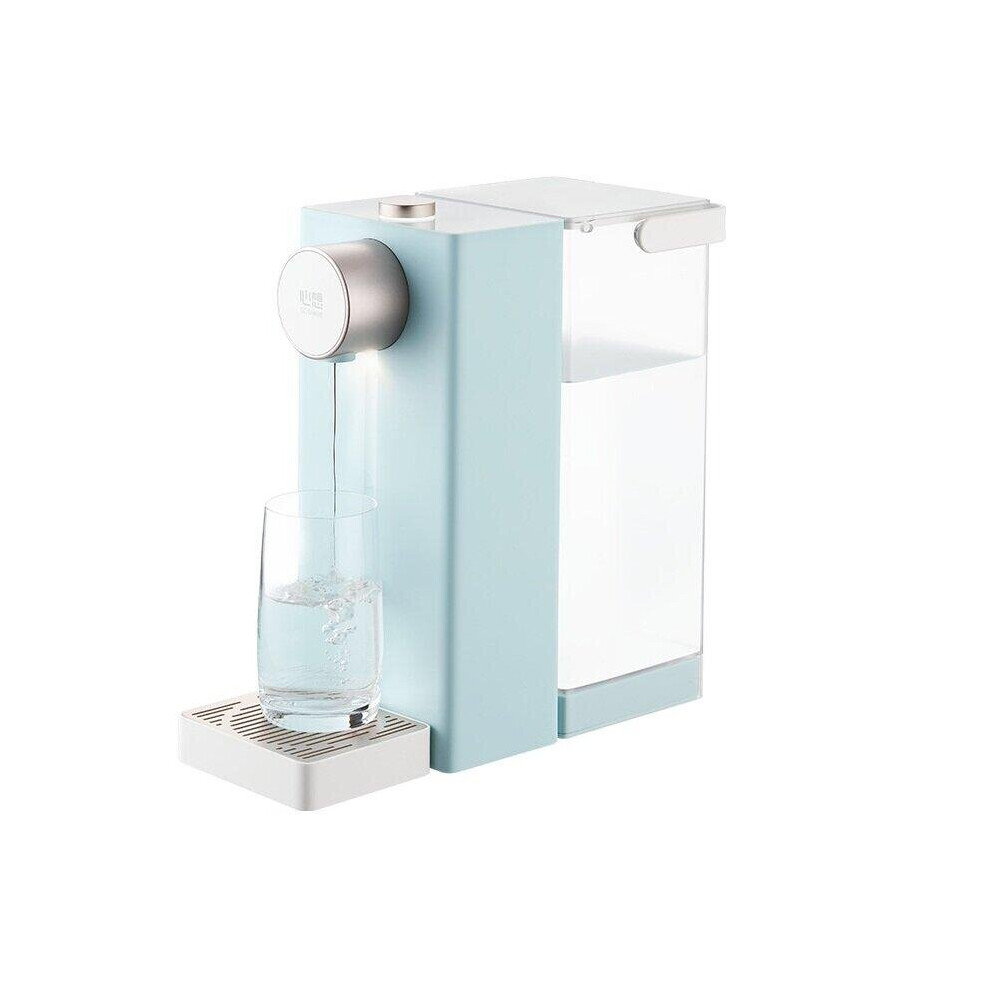 (Grey) Instant Hot Water Dispenser 3L 3 Seconds Heating 99% Tank Antibacterial Rate 40-90 Stepless Temperature Adjustment Knob -DD