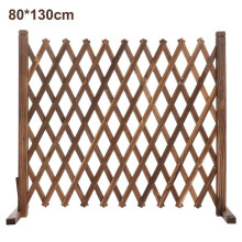 (80cm) Mobile Pet Isolation Door Portable Scalable Instant Wooden Fence Retractable Fence Dog Sliding Door