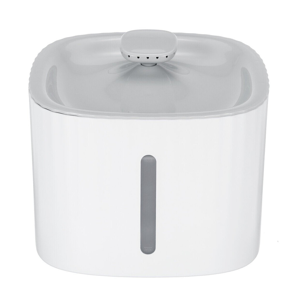 (Grey) 3L Autoxic Noise-Free Intelligent Circulating Filter Water Dispenser Pet Water Dispenser Container With LED Liquid Level Display