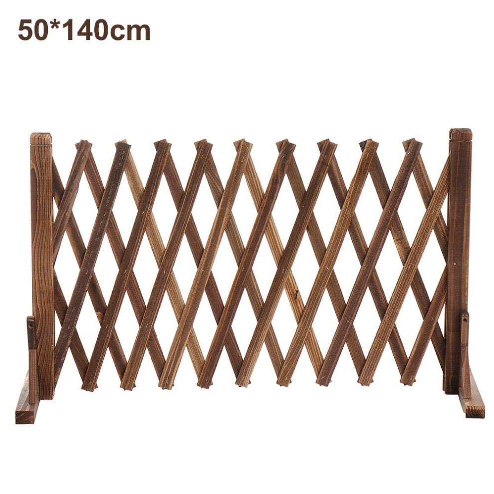 (50cm) Mobile Pet Isolation Door Portable Scalable Instant Wooden Fence Retractable Fence Dog Sliding Door