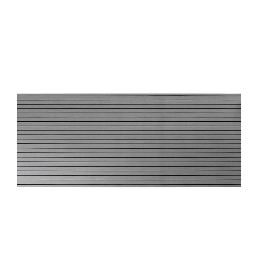 (Grey) 240x120x0.5cm EVA Foam Boat Faux Teak Yacht Marine Flooring Border Teak Decking Sheet Pad