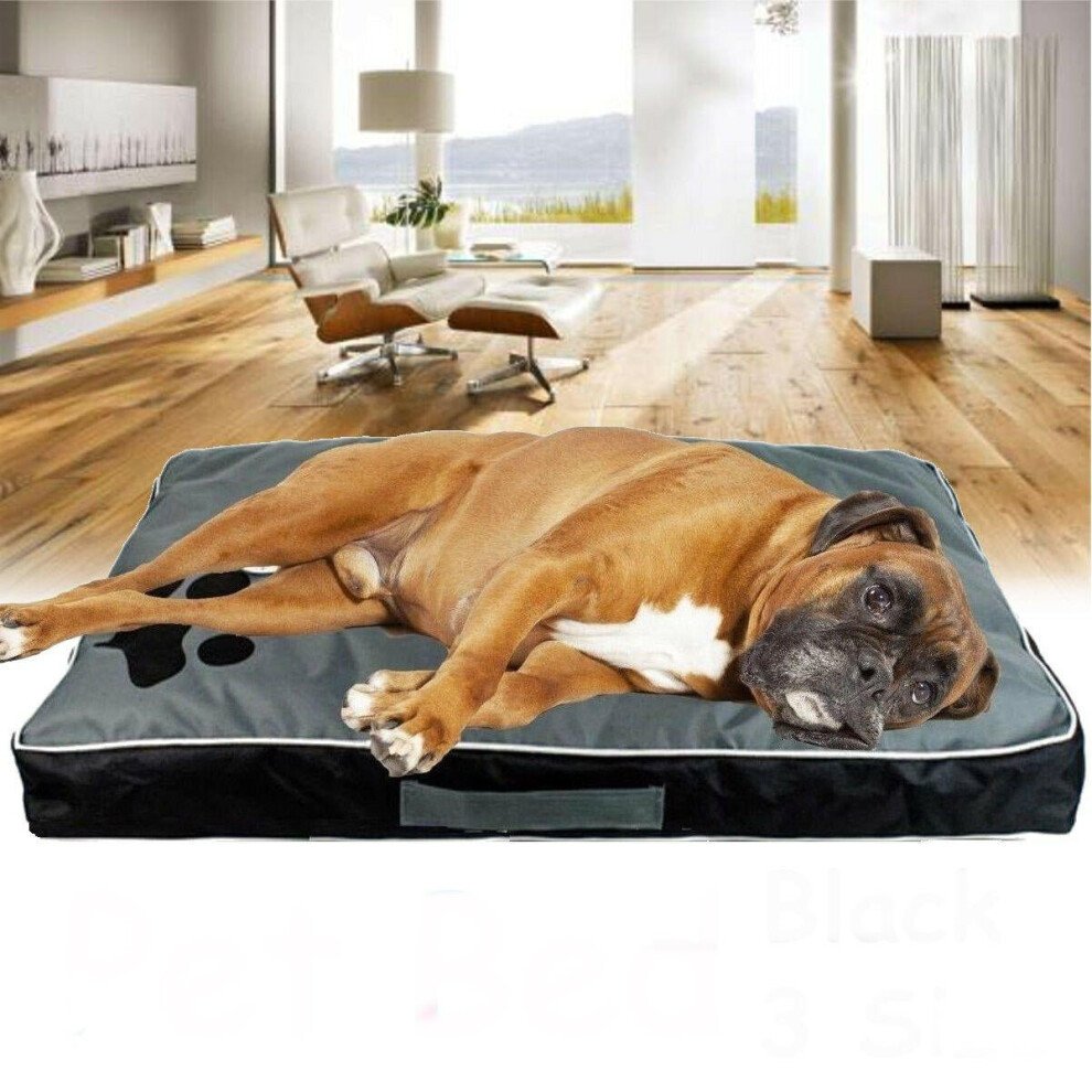 (L) Pet Bed Mattress Dog Cat Pad Mat Cushion Pillow Soft Waterproof Washable