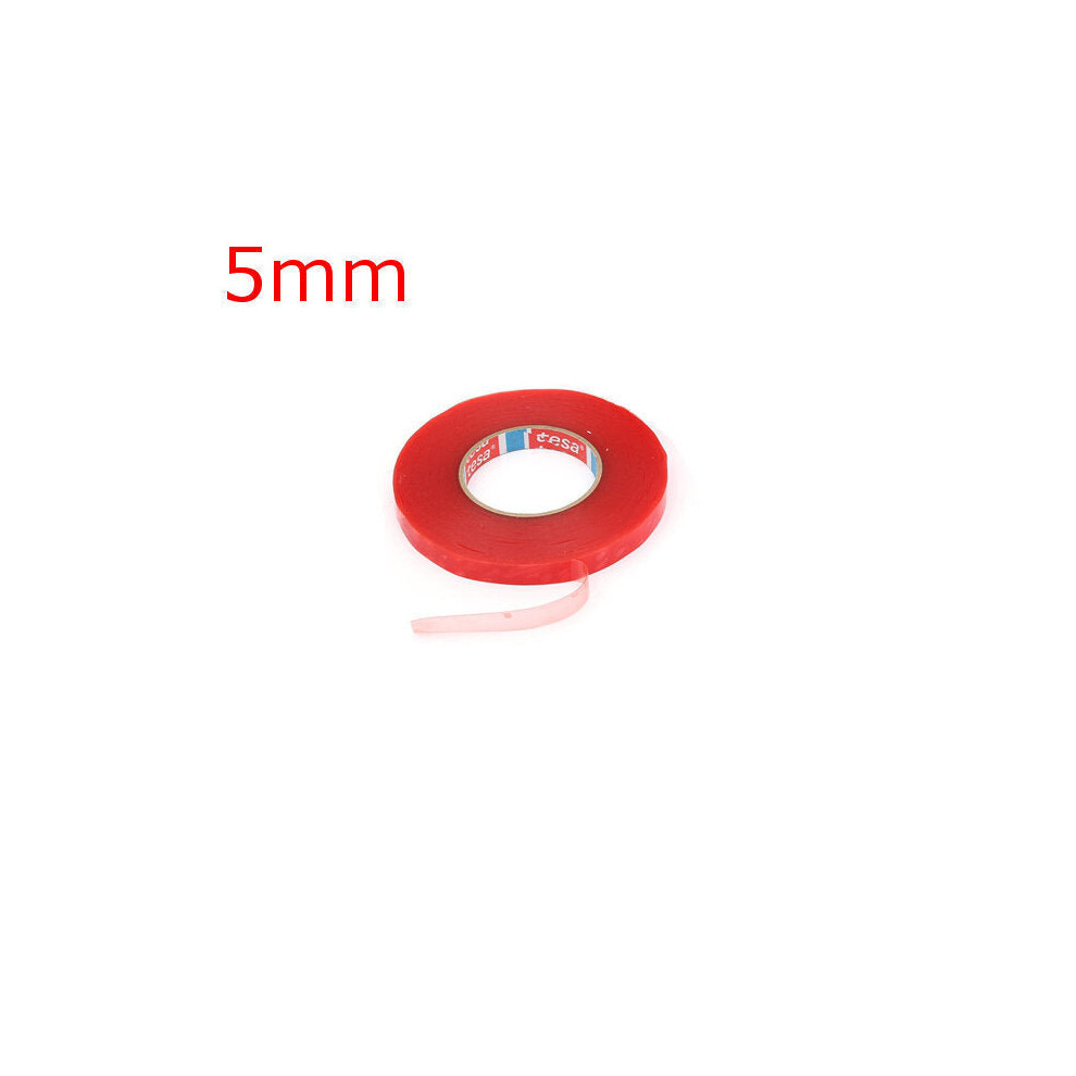 (10mm) 1 Roll Heat Resistant Double Sided Transparent Clear Adhesive Tape