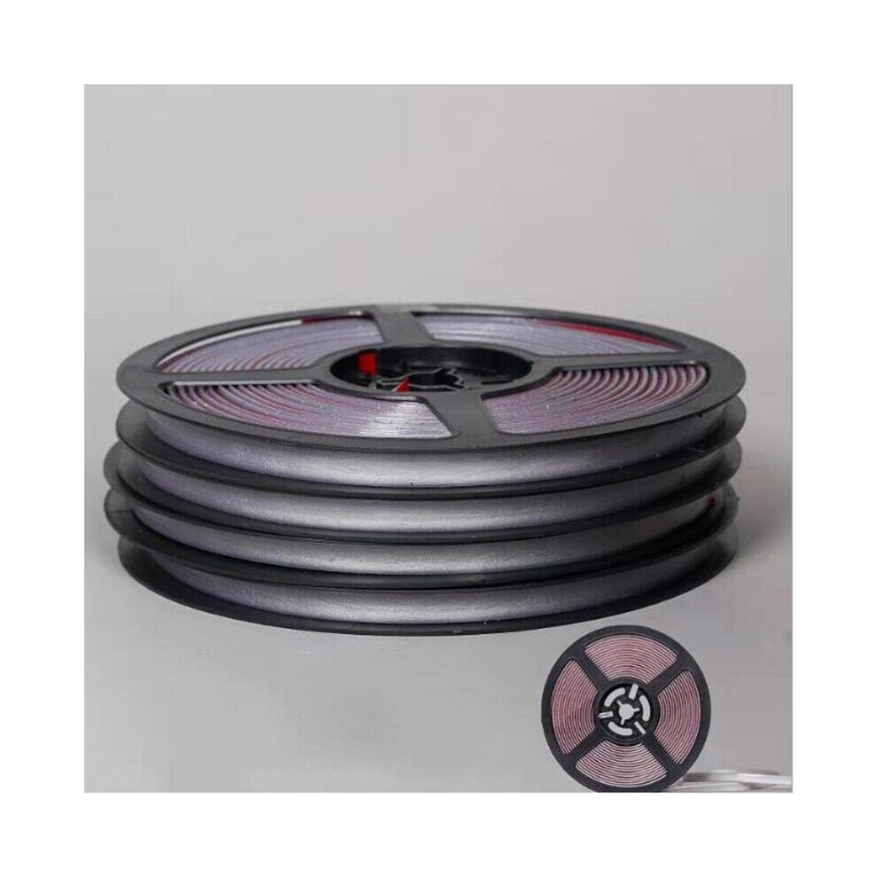 (Sub-light Gray) 6m*8mm Sealing Strip Window Self Adhesive Door Weather Stripping Tape Sealer Dust Stopper