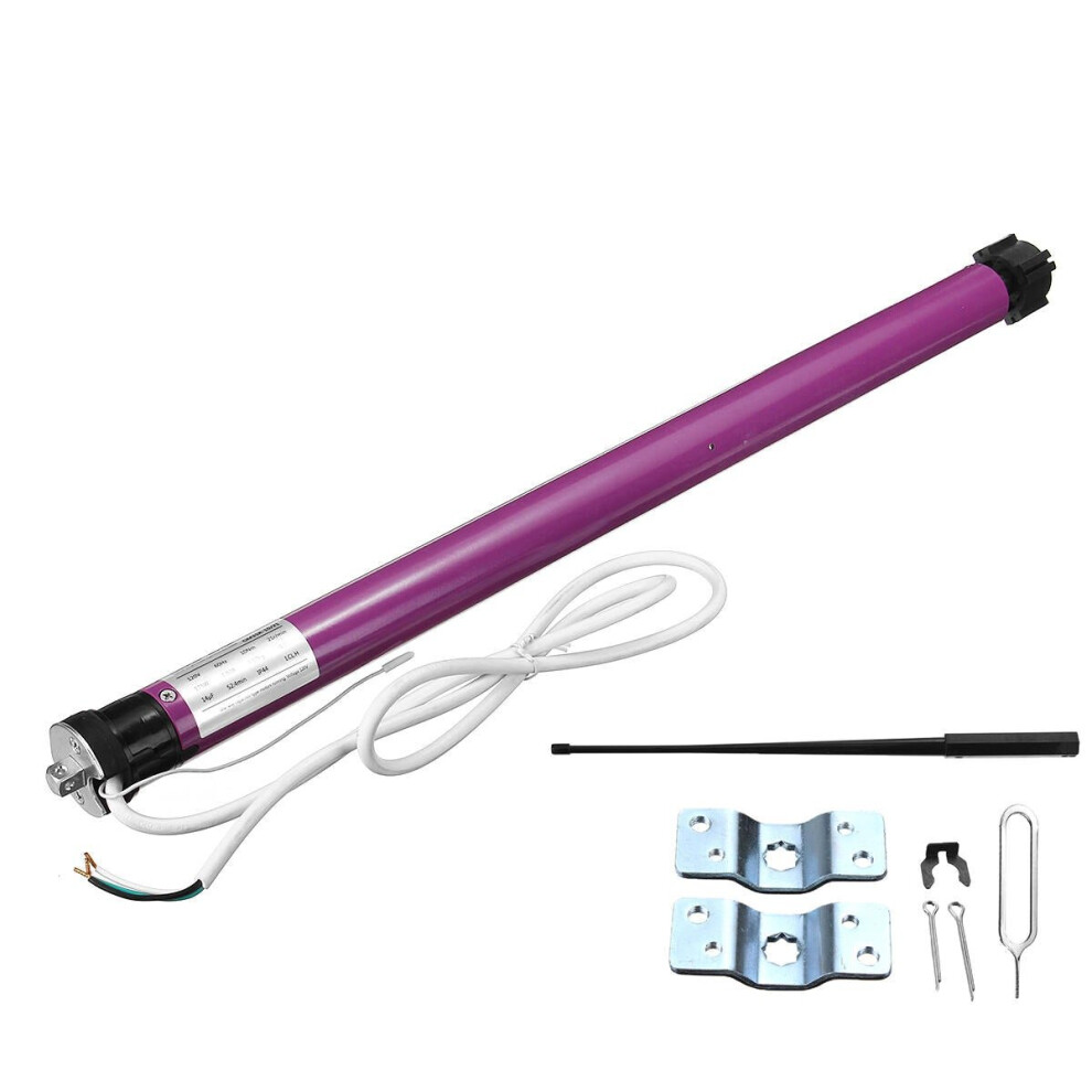 (220V) 110V/240V Electric Roller Shade Motor Remote Control Blind Shade Tubular Motor Kit