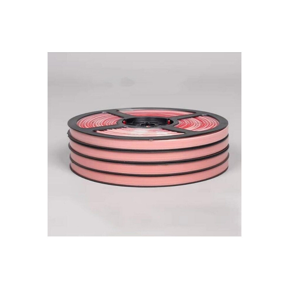 (Pink) 6m*8mm Sealing Strip Window Self Adhesive Door Weather Stripping Tape Sealer Dust Stopper