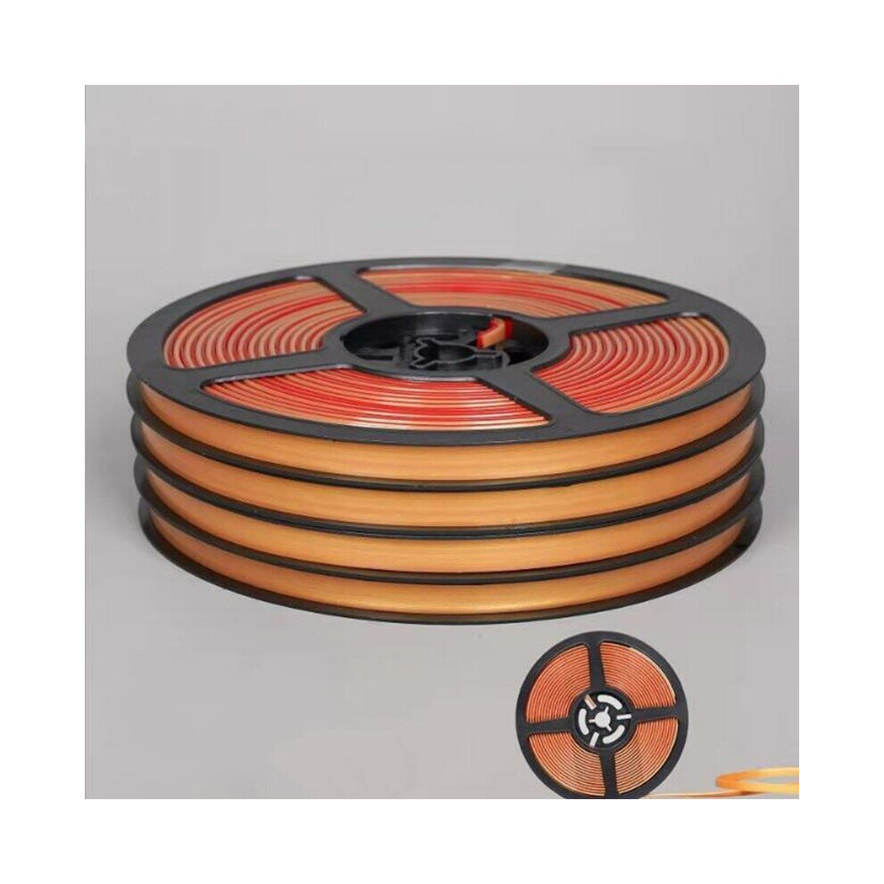(Gilts Gold) 6m*8mm Sealing Strip Window Self Adhesive Door Weather Stripping Tape Sealer Dust Stopper