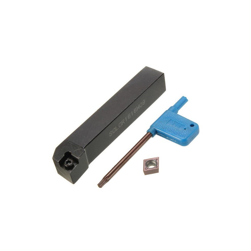 16X100mm Boring Bar Lathe Turning Tool Holder With Ccmt09t304 Insert 3654659378897