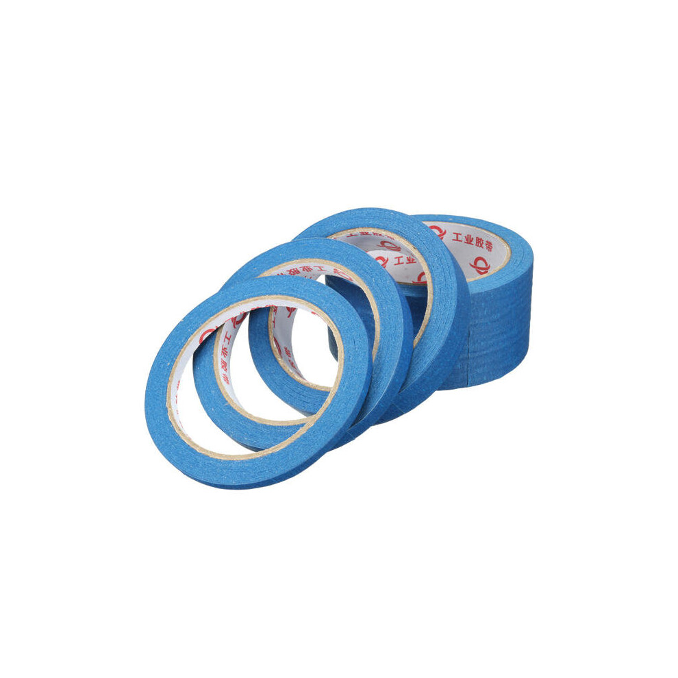 (6mm) 30M Blue Masking Tape High Temperature Resistant Adhesive Tapes 6 12 20 50mm