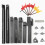 7pcs 12mm Shank Lathe Turning Tool Holder with 7pcs Carbide Inserts 1