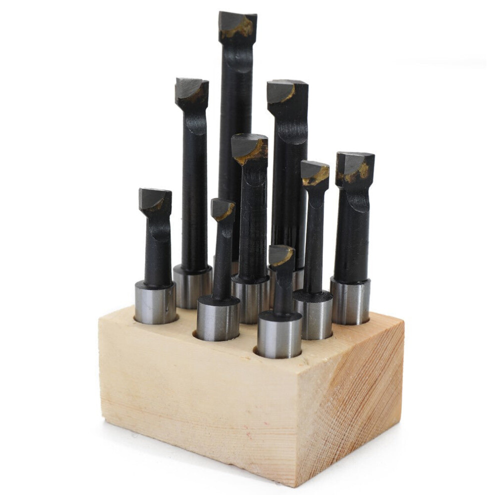 9Pcs 12Mm Shank Boring Bar Hard Alloy Carbide Tipped High Accuracy Top Lathe Hole Milling Machine 3654659284846