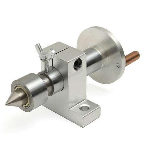 Adjustable Double Bearing Live Revolving Centre DIY for Mini Lathe Machine Woodworking Tool 1