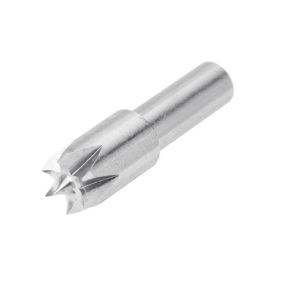 6mm Shank Stainless Steel Plum Blossom Thimble Drill Bit Dead Center for Mini Lathe Machine