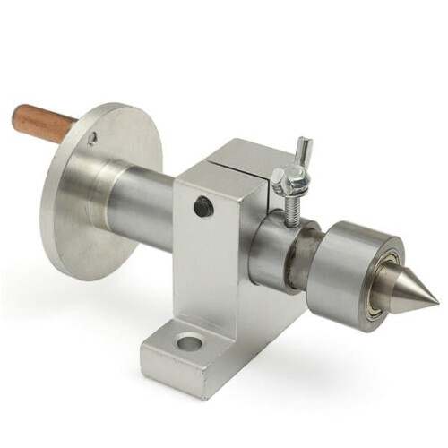 Adjustable Double Bearing Live Revolving Centre DIY for Mini Lathe Machine Woodworking Tool 2