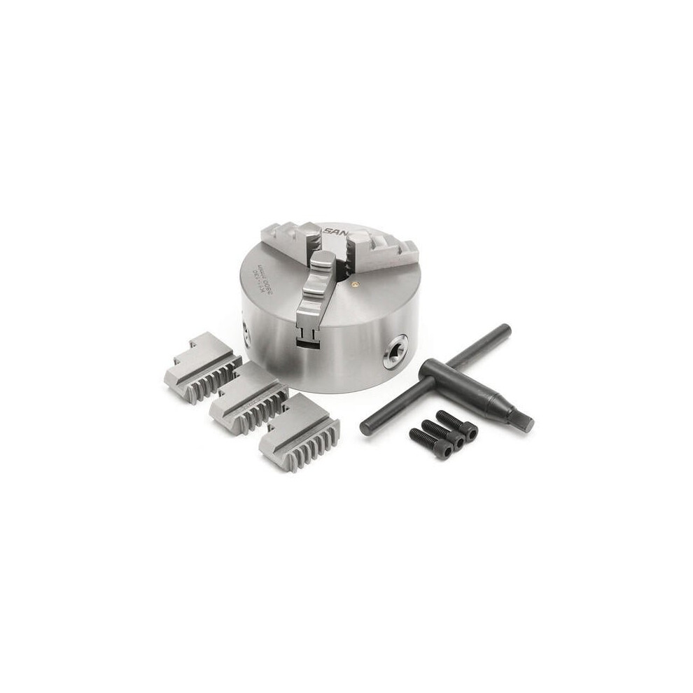 130Mm 3 Jaw Self Centering Lathe Chuck With Key 3654659377500