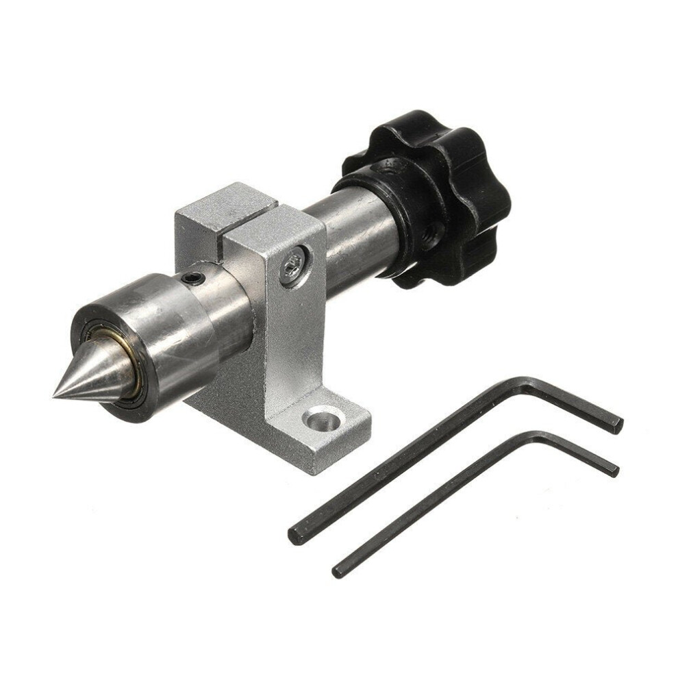 Adjustable Double Bearing Live Centre Revolving Center With Wrench For Mini Lathe Machine 3654659270801