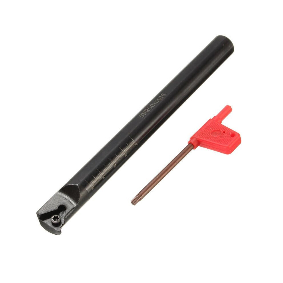 16x180mm Internal Lathe Threading Boring Turning Tool Holder with Wrench