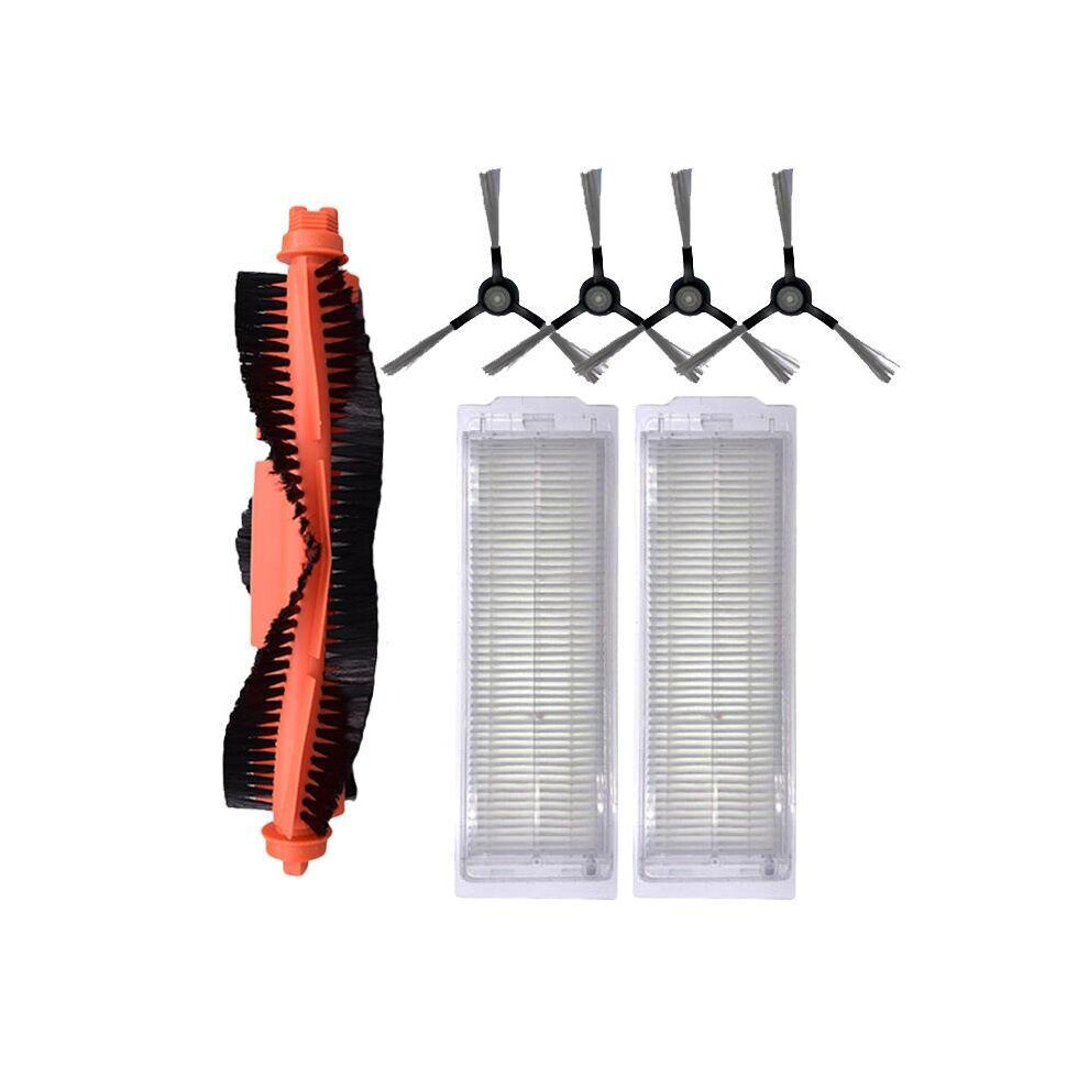 4pcs Side brushes 2pcs Filters 1pc Main Brush for XIAOMI MIJIA STYJ02YM Vacuum Cleaner Parts 7pcs Replacements Accessories