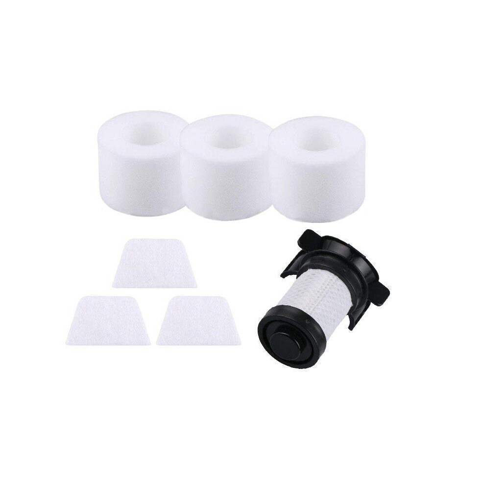 3pcs Sponges 1pc HEPA Filter Replacement Parts For Shark IONFlex XPREMF100 IF200 Vacuum Cleaner