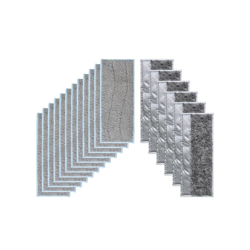18pcs Replacements for iRobot m6 Vacuum Cleaner Parts Accessories 12*Wet Rag 6*Dry Rag