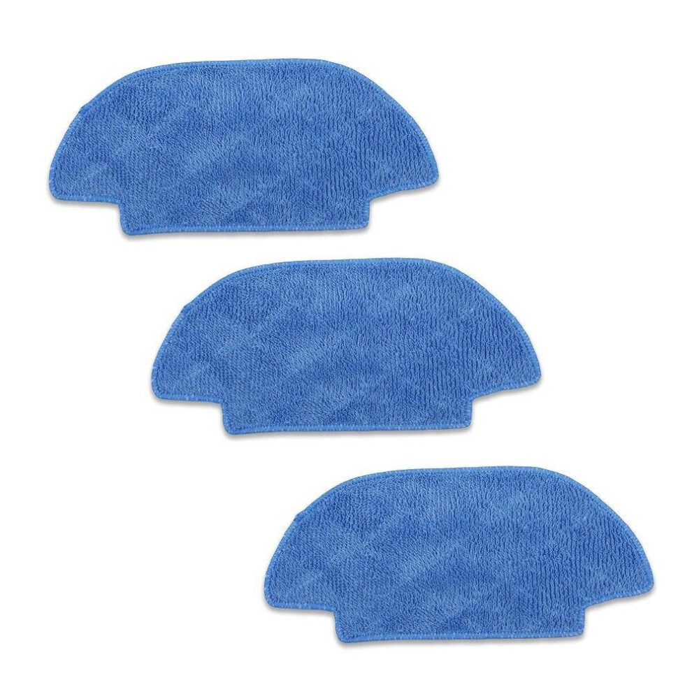 3pcs Mop Clothes Replacements for LIECTROUX ZK901 Robot Vacuum Cleaner Vacuum Cleaner Parts Accessories