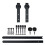 Sliding Barn Door Hardware Track Set Double Roller Kit Antique Classic Bedroom 2