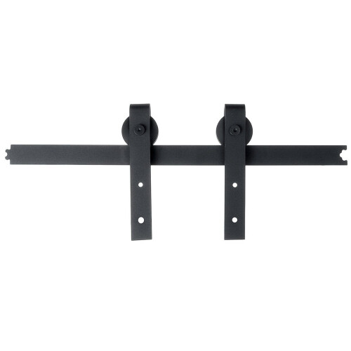 Sliding Barn Door Hardware Track Set Double Roller Kit Antique Classic Bedroom 2