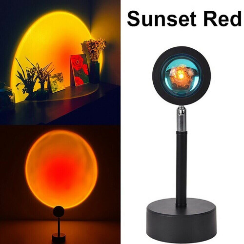 Sunset Projection Lamp LED Floor Lamps Rotation Sunset  Projector Lamp 1
