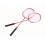 (Green) Badminton Racket Stringing Offensive Single 2PC Bag Set 8